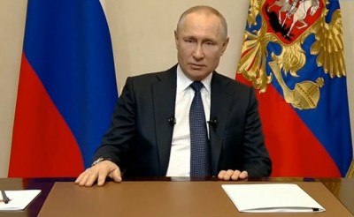 The Message of the President of Russian Federation Vladimir Putin to the sitizens: The small and medium business get a deferred payment on all the taxes except VAT