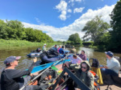 The Clean River campaign was held in Pavlovsky Posad.